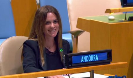 La secretària d'Estat, Mariona Cadena, a l'ONU