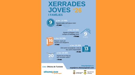 Cartell de les activitats que es faran a Oliana