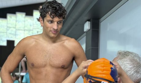 El nedador andorrà, Patrick Pelegrina