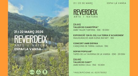 Cartell del Festival Reverdeix 2026
