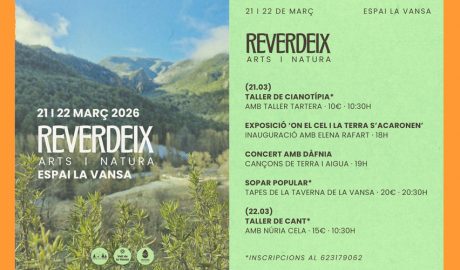 Cartell del Festival Reverdeix 2026