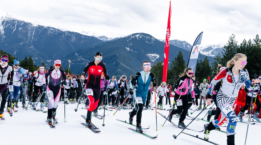 Una imatge de l'Skimo Femení (Pal Arinsal)
