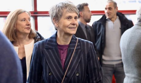 En primer terme, la consellera general socialdemòcrata, Susanna Vela