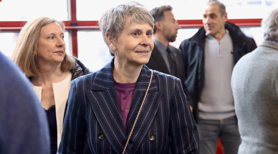 En primer terme, la consellera general socialdemòcrata, Susanna Vela