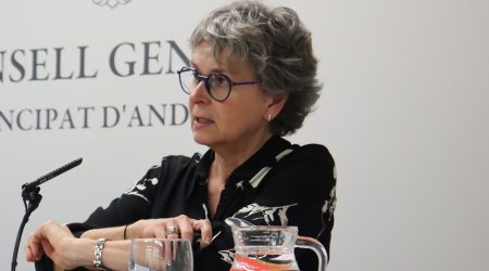 La consellera general socialdemòcrata, Susanna Vela