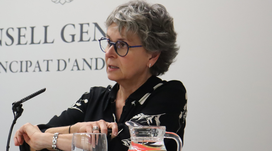 La consellera general socialdemòcrata, Susanna Vela