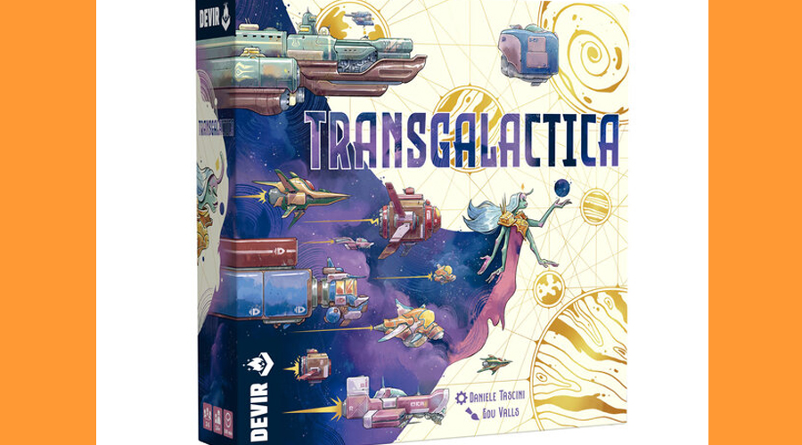 Capsa del joc "Transgalàctica"