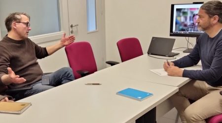 Reunió de Joan Guitart amb Jordi Mas Ortega