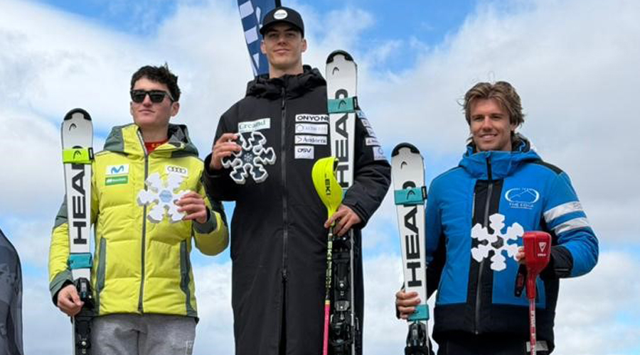 Xavier Cornella, guanyador en de l'eslàlom de la Molina