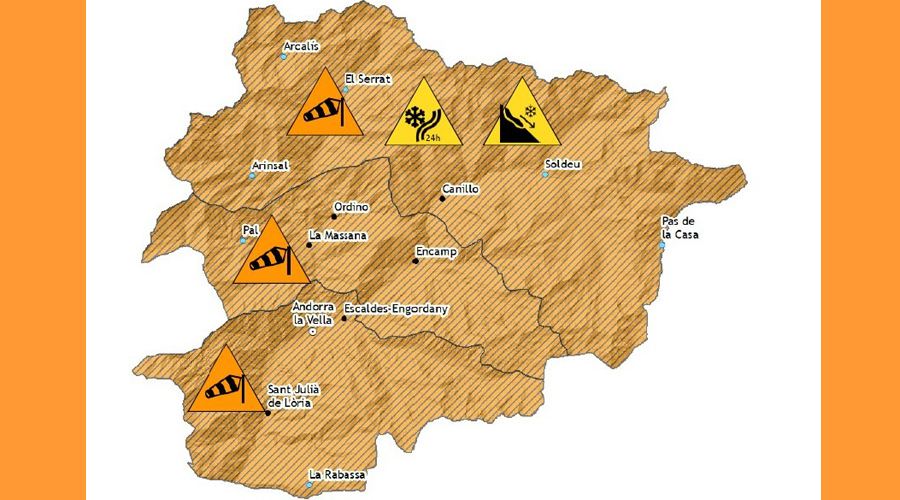 Prealerta per fort vent (SMN)