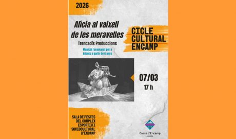 El cartell anunciant l'espectacle