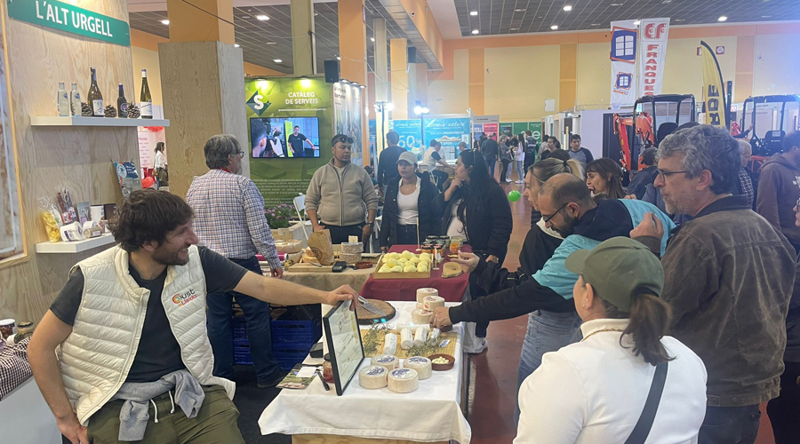L'estand de l'Alt Urgell a la Fira de Sant Josep de Mollerussa