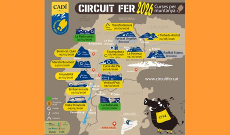 Cartell de la 17a edició del Cadí Circuit Fer
