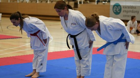 Participants al Campionat Nacional de Karate
