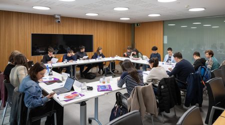 Una de les comissions de joves celebrada aquest dimecres