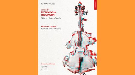 El cartell que anuncia el concert