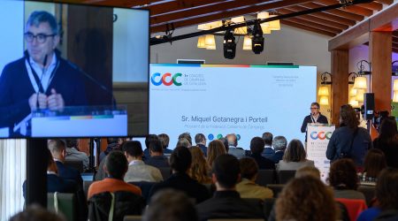 Imatge del primer Congrés de Càmpings de Catalunya, l'any 2024