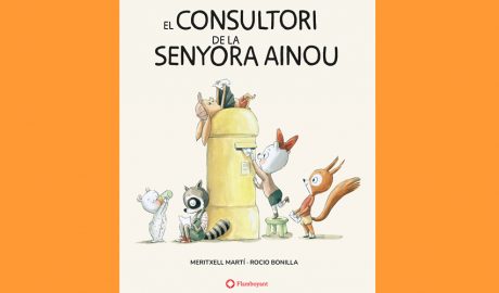 Portada del llibre infantil "El consultori de la senyora Ainou"