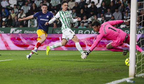 Els tricolors van perforar fins a quatre vegades la porteria local