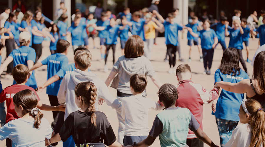 Alumnes participant en una edició anterior del Dansa't (Aj. la Seu)