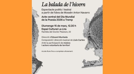 Cartell anunciant l'activitat a Tremp