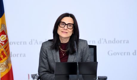 La ministra de Justícia i Interior, Ester Molné