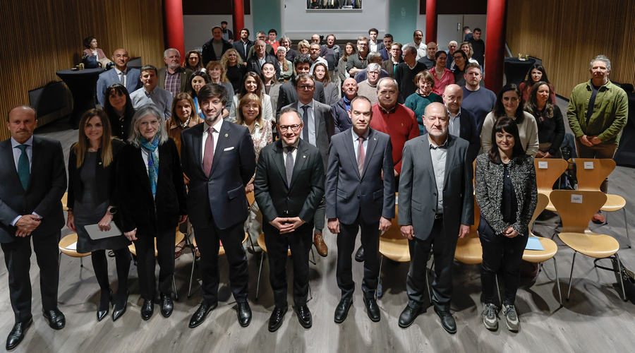 Les autoritats i la resta d'actors que han intervingut en el procés participatiu