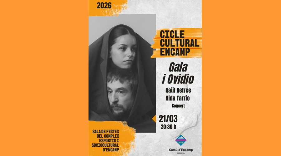 El cartell anunciant el concert