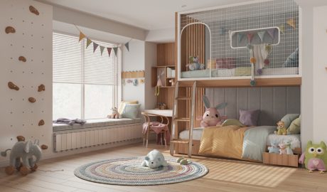 Una habitació infantil compartida
