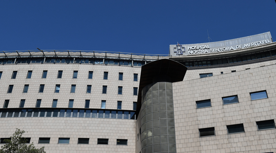 Vista parcial de l'Hospital de Meritxell (SFGA)