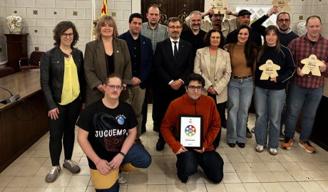 Foto en la inauguració del festival