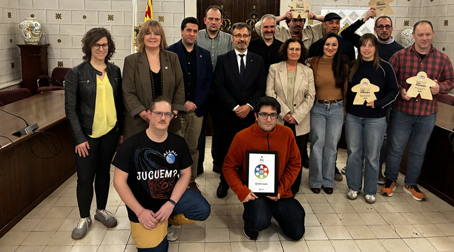 Foto en la inauguració del festival (Aj. la Seu)
