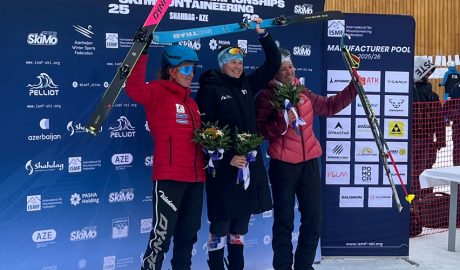 A l'esquerra, Lea Ancion, segona