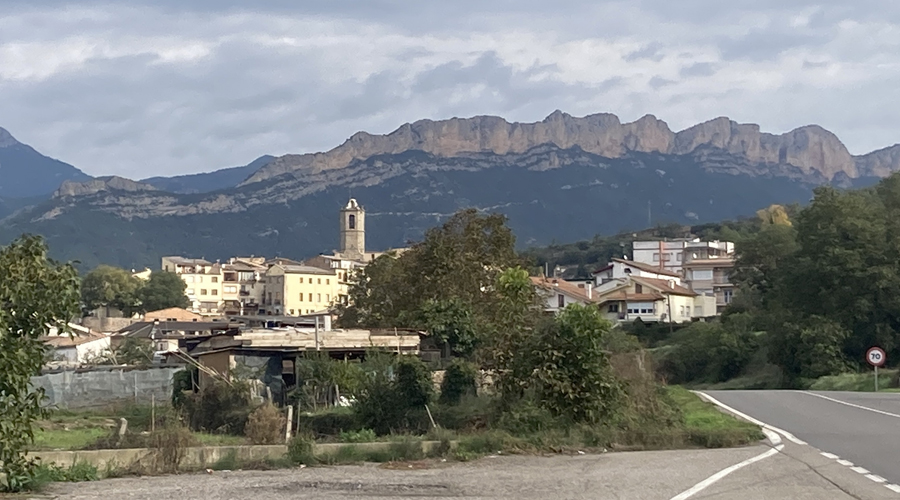 Entrada sud d'Oliana (Foto: RàdioSeu/arxiu)