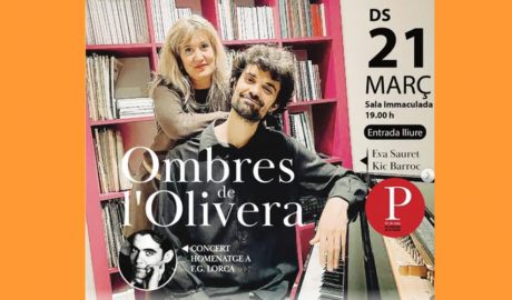 El cartell anunciador de l'espectacle