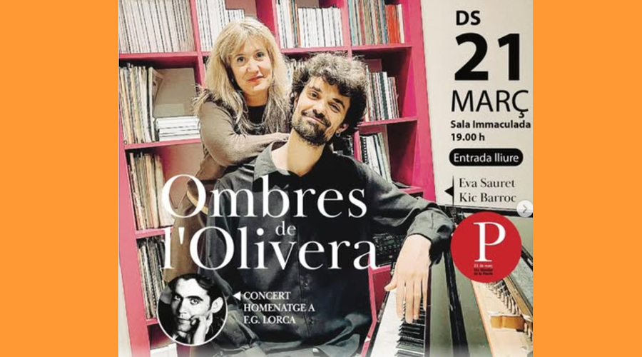El cartell anunciador de l'espectacle