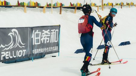 Oriol Olm i Lea Ancion en el relleu mixt