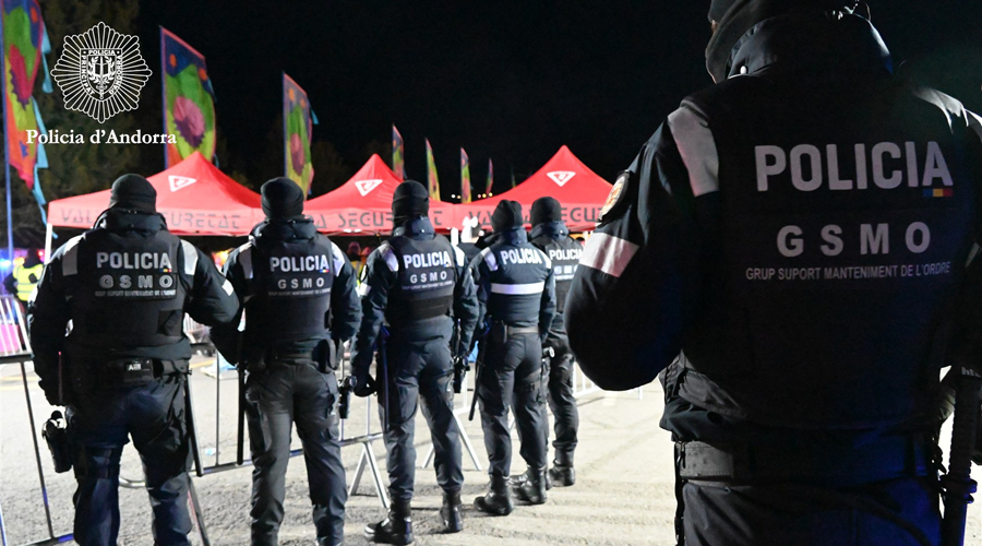 Un dels dispositius organitzats durant els festivals