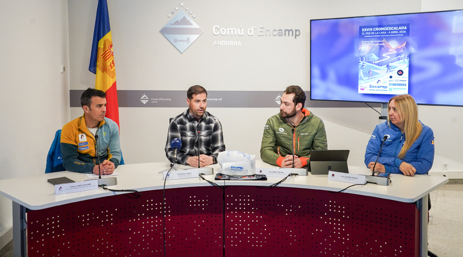 Presentació de la Cronoescalada nocturna del Pas de la Casa