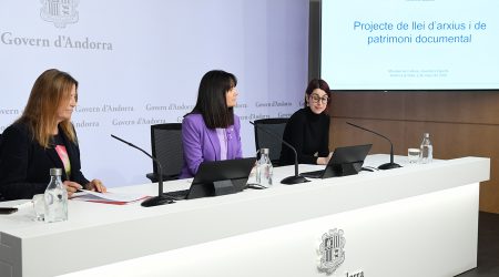 Isabel de la Parte, Mònica Bonell i Lídia Arbués