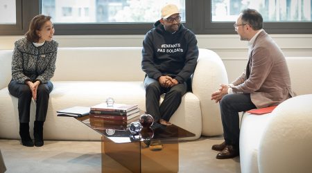 Mounira Van Buel Amdouni, Junior Nzita Nsuami i Xavier Espot