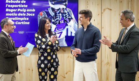 Xavier Espot, Mònica Bonell, Roger Puig i Alain Cabanes