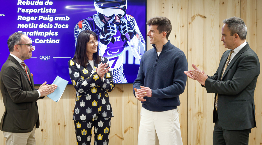 Xavier Espot, Mònica Bonell, Roger Puig i Alain Cabanes