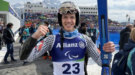 L'esquiador andorrà de paraalpí, Roger Puig