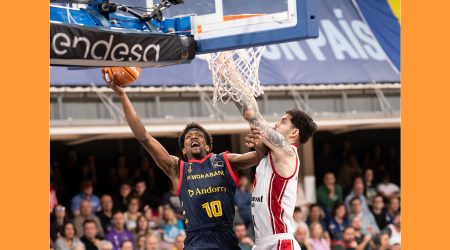 Sir'Jabari Rice, el nou fitxatge del BC Andorra ha fet un gran paper