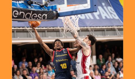 Sir'Jabari Rice, el nou fitxatge del BC Andorra ha fet un gran paper