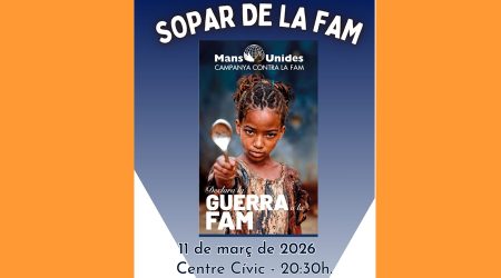 El Sopar de la Fam començarà a les 20:30 hores