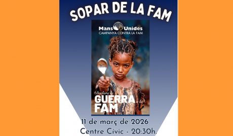El Sopar de la Fam començarà a les 20:30 hores