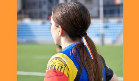 Una de les jugadores del VPC.