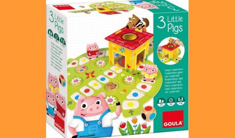 Capsa del joc "3Little Pigs"